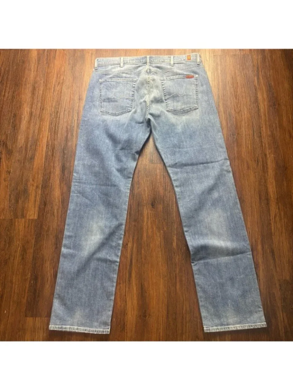 7 For All Mankind Carsen Luxe Performance Jeans Light Wash Men’s Size 38